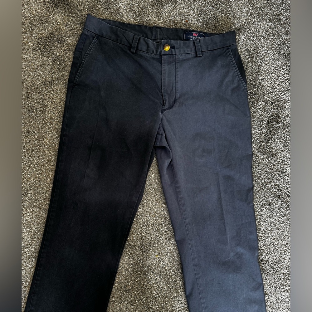 Vineyard Vines Chino BREAKER PANT Navy Blue Style 1P6012 Mens 34X34